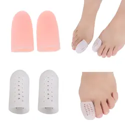 Силиконовые носочки дышащие напальчники защита для ухода за ногами облегчение боли для мужчин и женщин 4,5 см