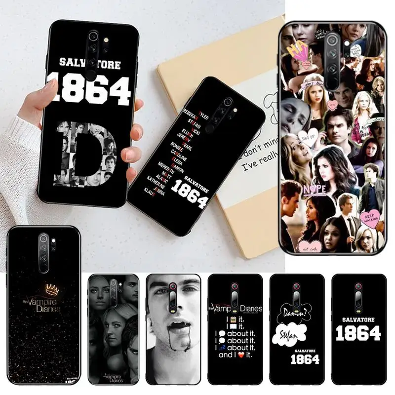 HUAGETOP Дневники вампира Стефан Деймон Сальваторе чехол для телефона Redmi Note 9 8T 8A 7 6 6A