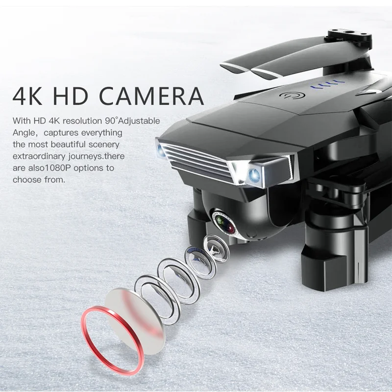 LAUMOX SG901 Радиоуправляемый Дрон 4K 1080P HD камера WiFi FPV профессиональная оптическая камера с потоком Дрон Квадрокоптер вертолет 18 мин VS XS816