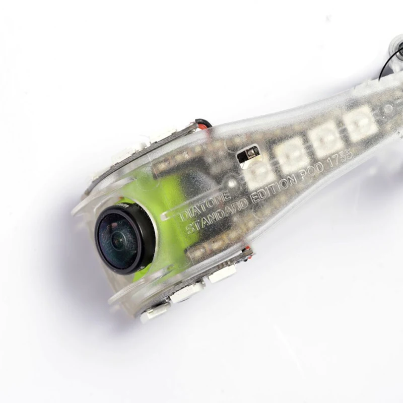 Diatone MAMBA 1755 POD 5V WS2812 навес и камера Левая Правая сторона СВЕТОДИОДНЫЙ световой щит