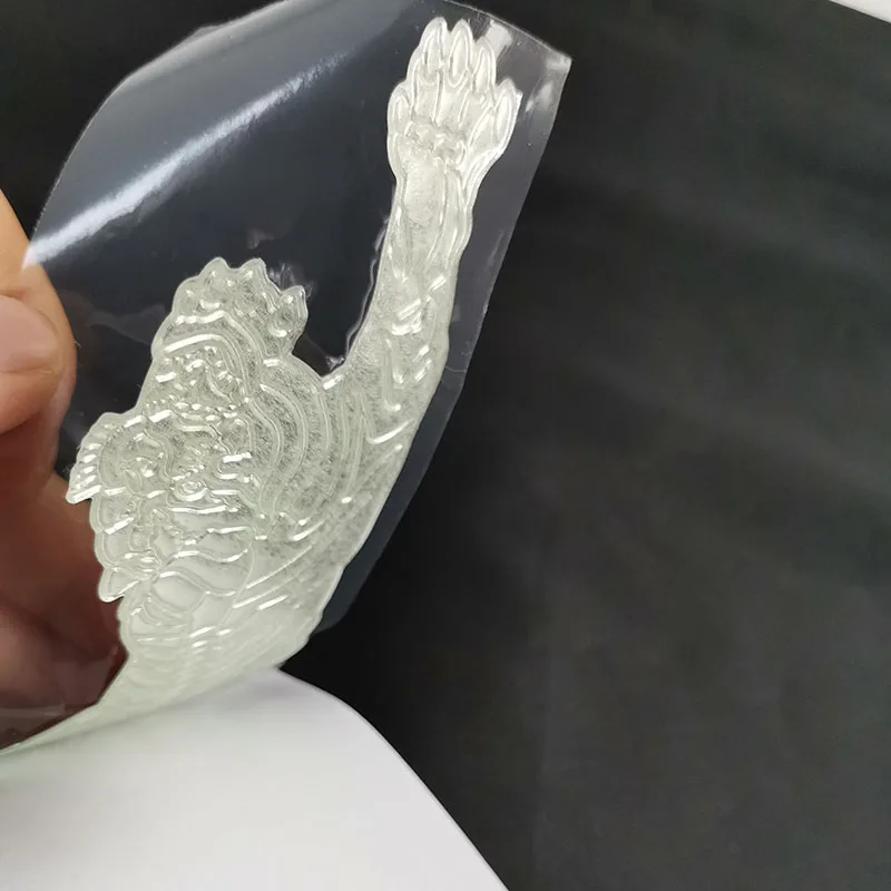 Мощная Тигровая животная 3D Автомобильная наклейка мягкая ПВХ хромированная