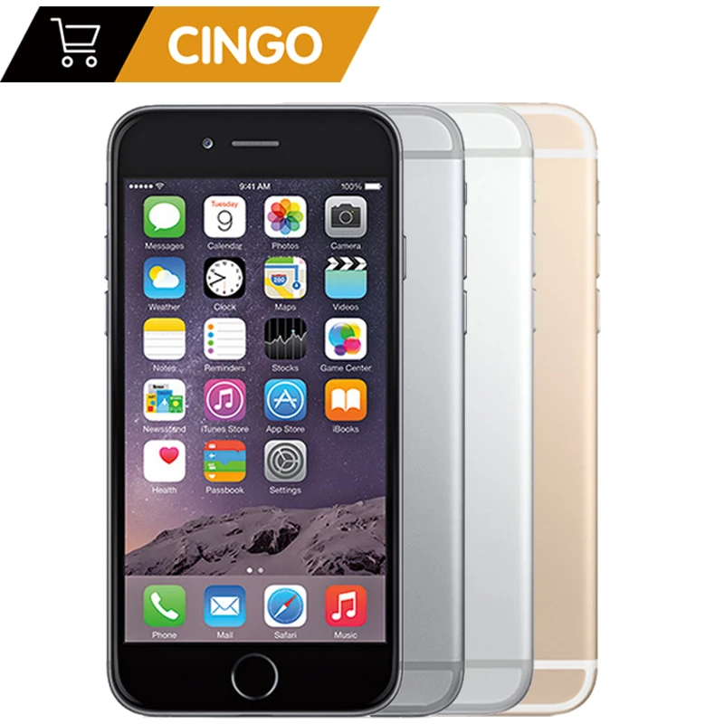 Смартфон Apple iPhone 6 Plus 1ГБ+16/64/128ГБ 8МП+1.2МП 5 5" | Мобильные телефоны и аксессуары