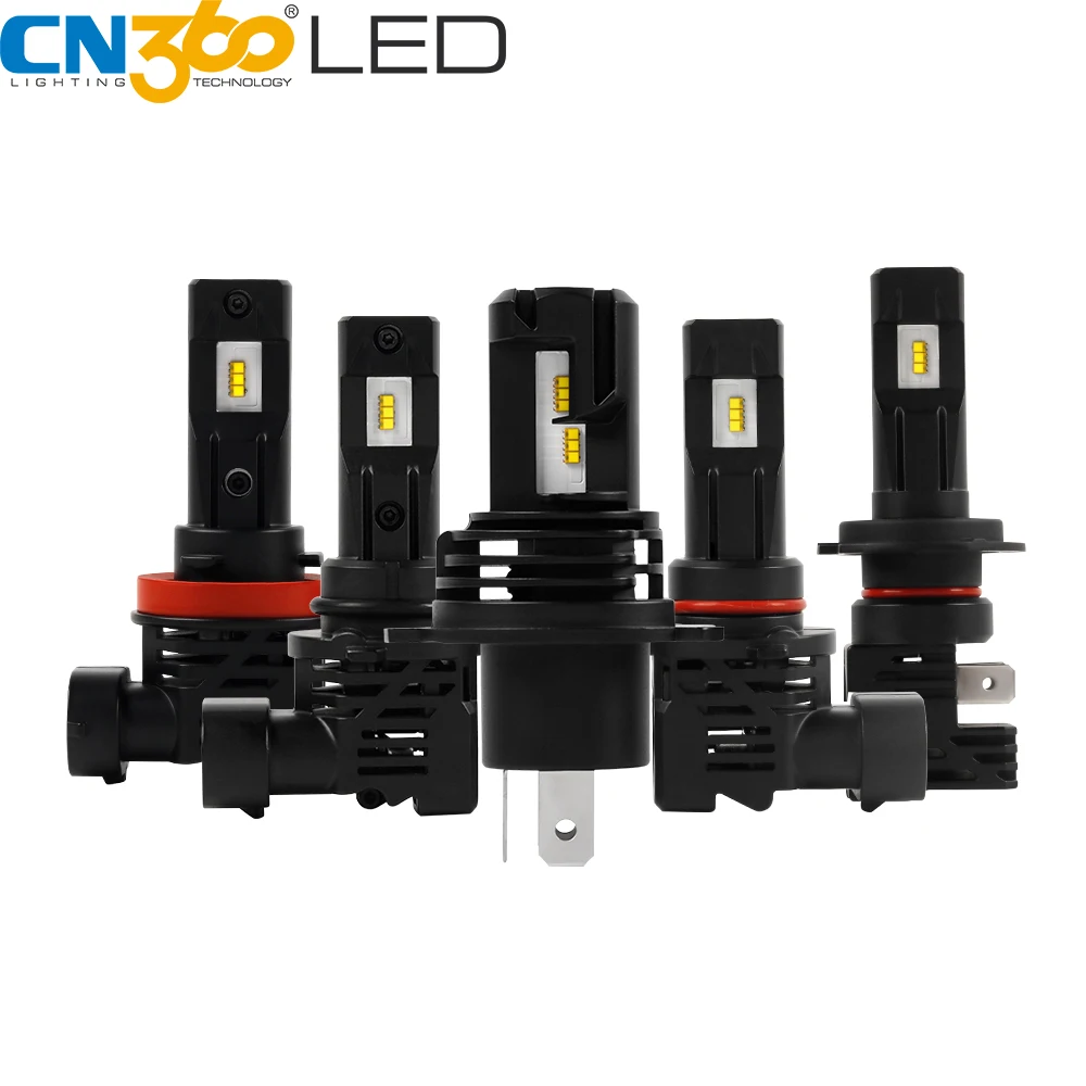 Светодиодная лампа для головных фонарей CN360 H7 H4/9003/HB2 9005/HB3 9006/HB4 H11 автомобильный