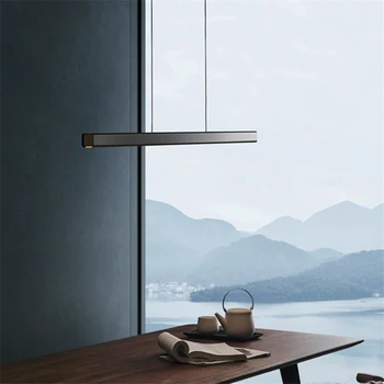 

Minimalist LED Pendant Iights Lighting Modern Decor Aluminum Black Pendant Lamp Restaurant Bedroom Hanging Lamp Indoor Luminarie