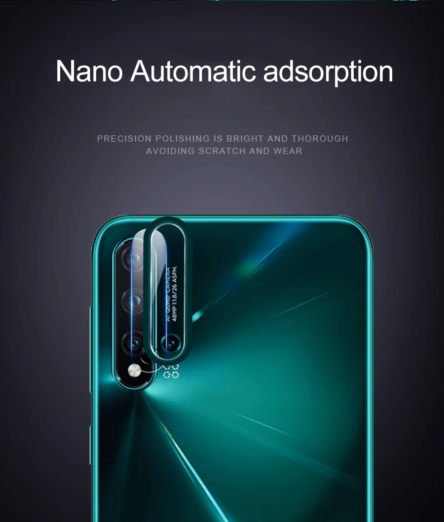 Camera Protector Case For Huawei Nova 5 Case On For Huawei Nova 5 Pro 5i 4 Phone Lens Glass Film& Metal Protection Ring Cover