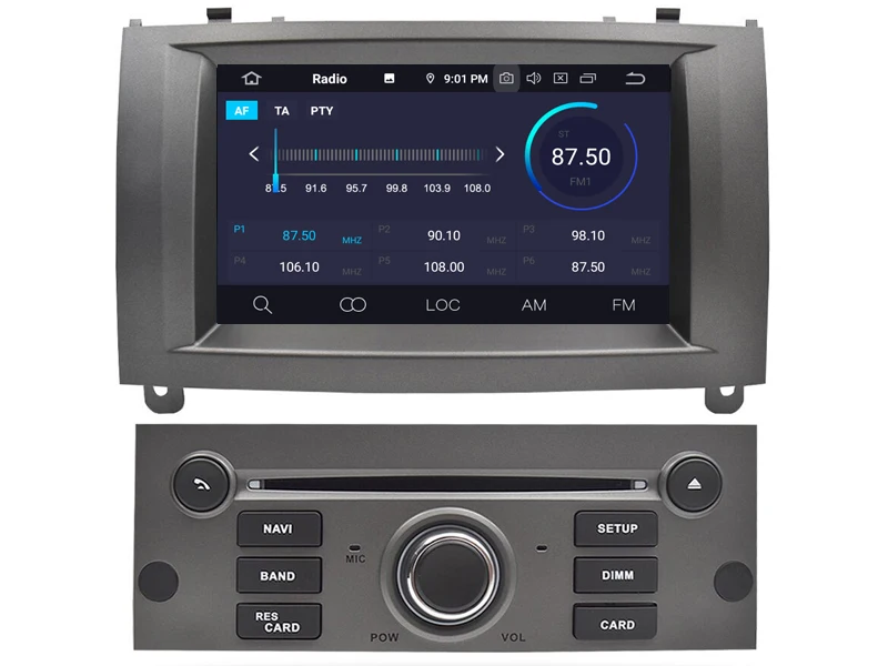 Sale RUISO 4g+64g 8-Core Car DVD Player Android 9.0 for PEUGEOT 407 car multimedia auto stereo 1080P gps wifi dvr dab obd ips 1 Sale RUISO 4g+64g 8-Core Car DVD Player Android 9.0 for PEUGEOT 407 car multimedia auto stereo 1080P gps wifi dvr dab obd ips 1