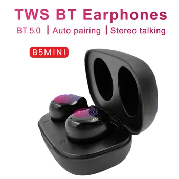 

Wireless Headphone B5 TWS MINI Smart Touch Super Mini Size Bluetooth Headset Wireless Earbuds Sport Bluetooth Earphone