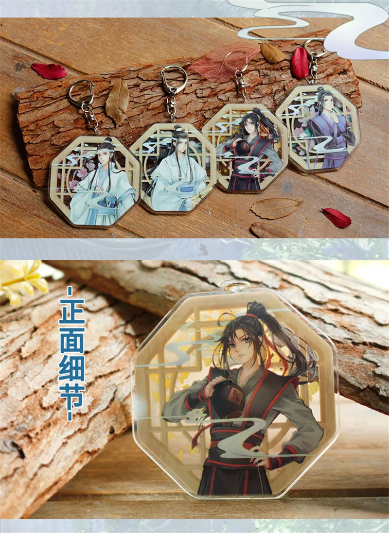 Grandmaster of Demonic Cultivation Wangji Wuxian Cheng Xichen брелок для подростков