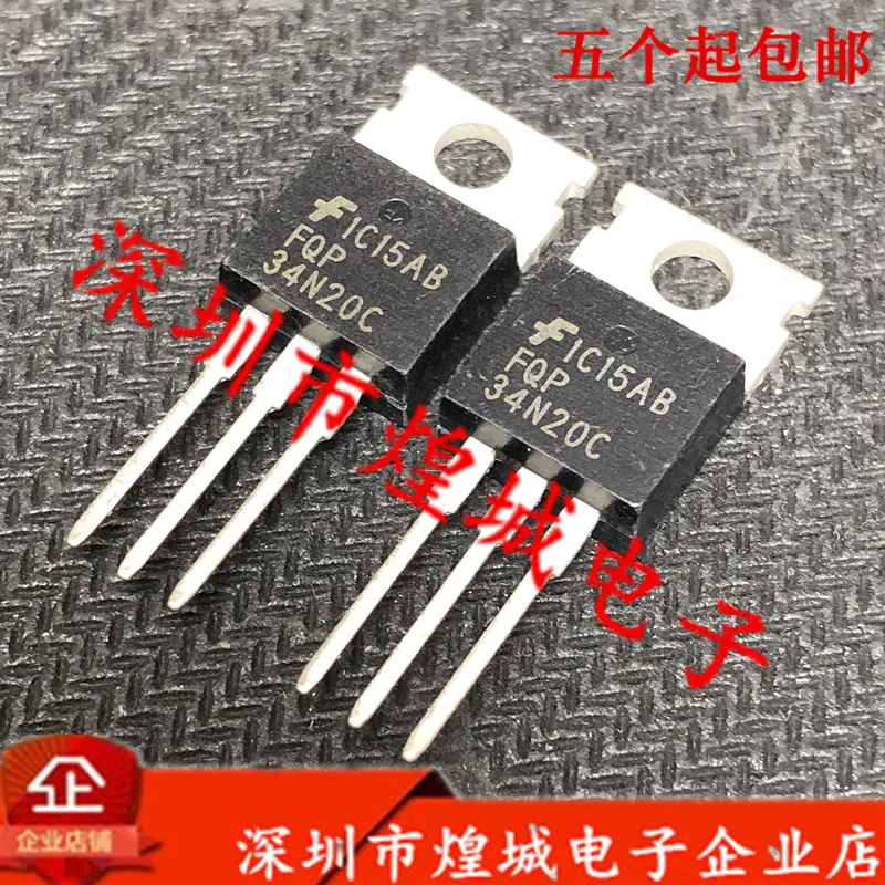 

5 шт./лот FQP34N20C от 1/2 до-220 200 в 31A 5