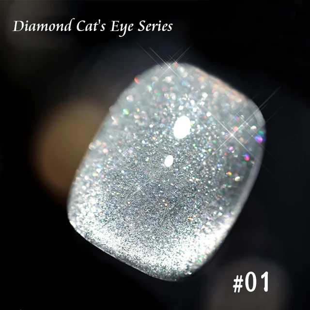 SKVP Gel Nail Polish Cat Eye Gel Semi Permanent Uv Varnish Gel Nail Art 8ML Glitter Effect Off Nail Polish Gel For Nails Design Cat Eye 01