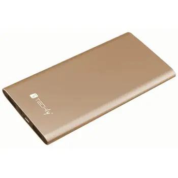

Battery Charger Power Bank for Smartphone Tablet 5000mAh USB gold