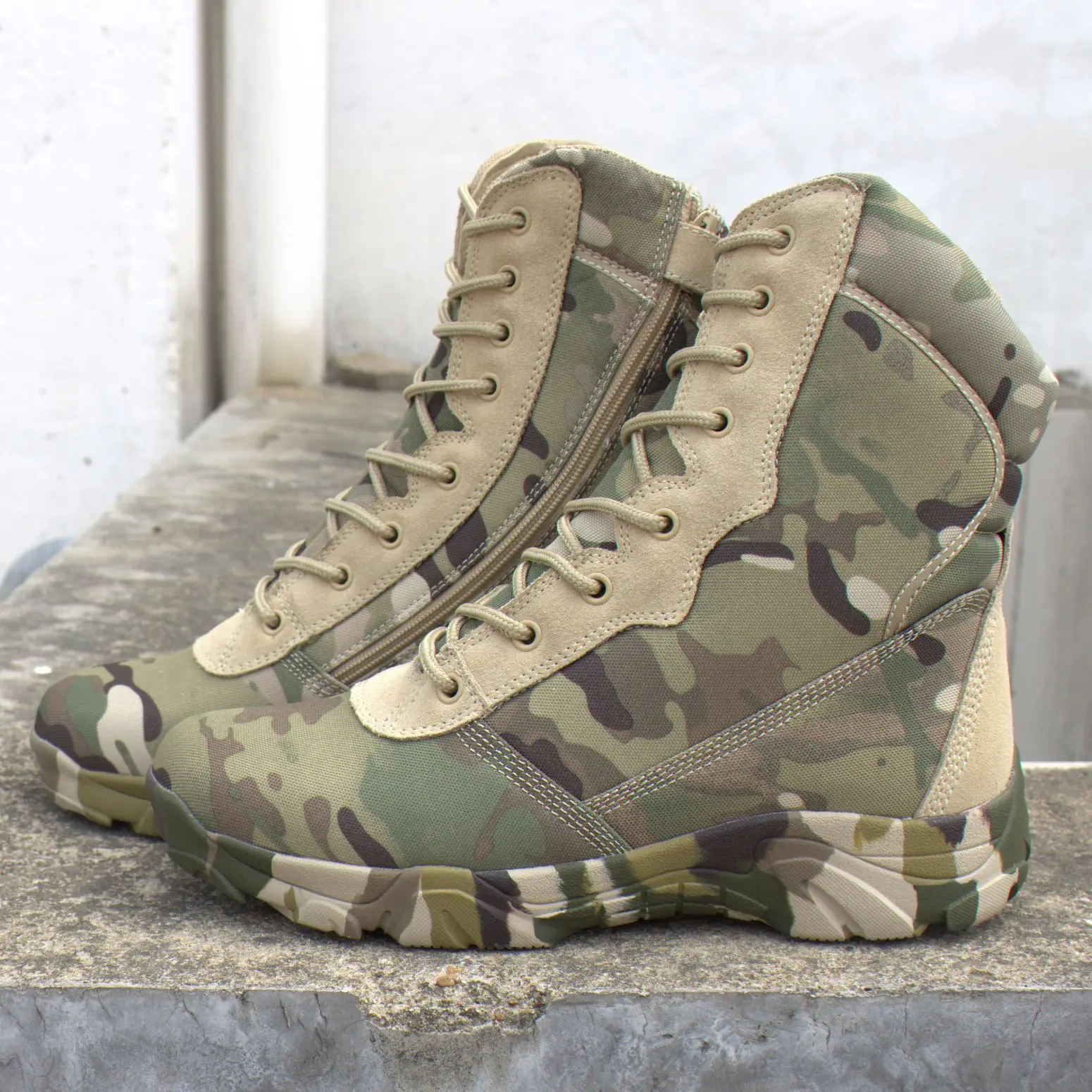 Армейские ботинки из питона, камуфляжные тактические ботинки с высоким берцем, мужские армейские ботинки, уличные альпинистские ботинки