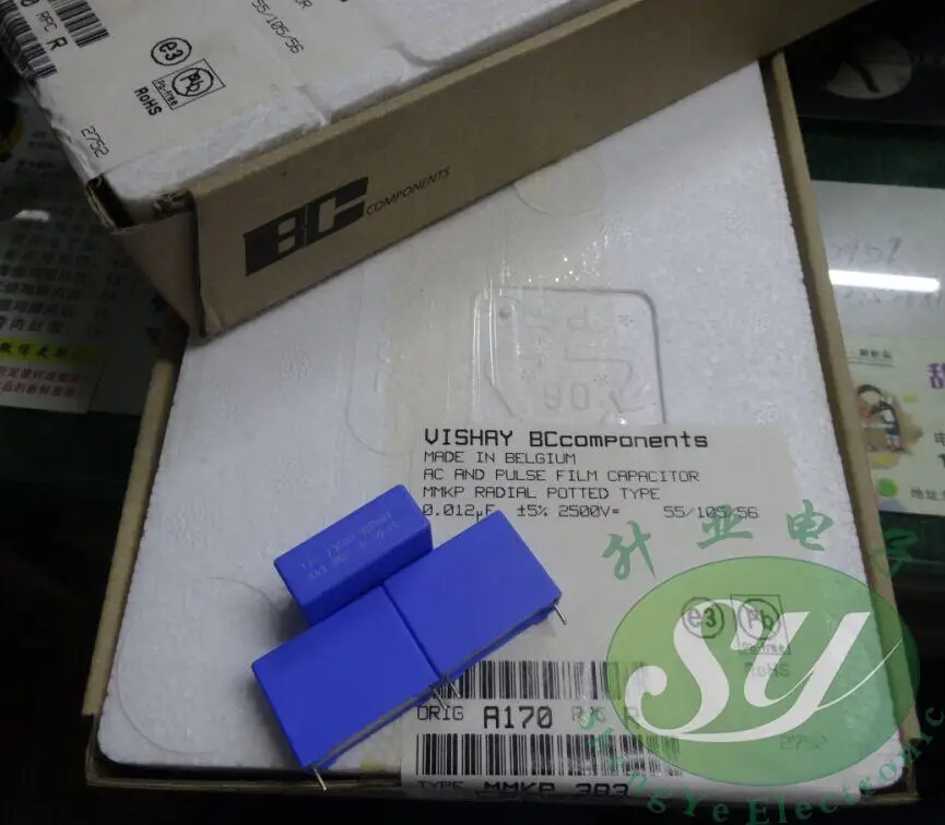 50 шт. VISHAY MKP 0,012 мкФ/2500 В 12нф для 0,01 мкФ/2500 В 10нф 103 Новинка