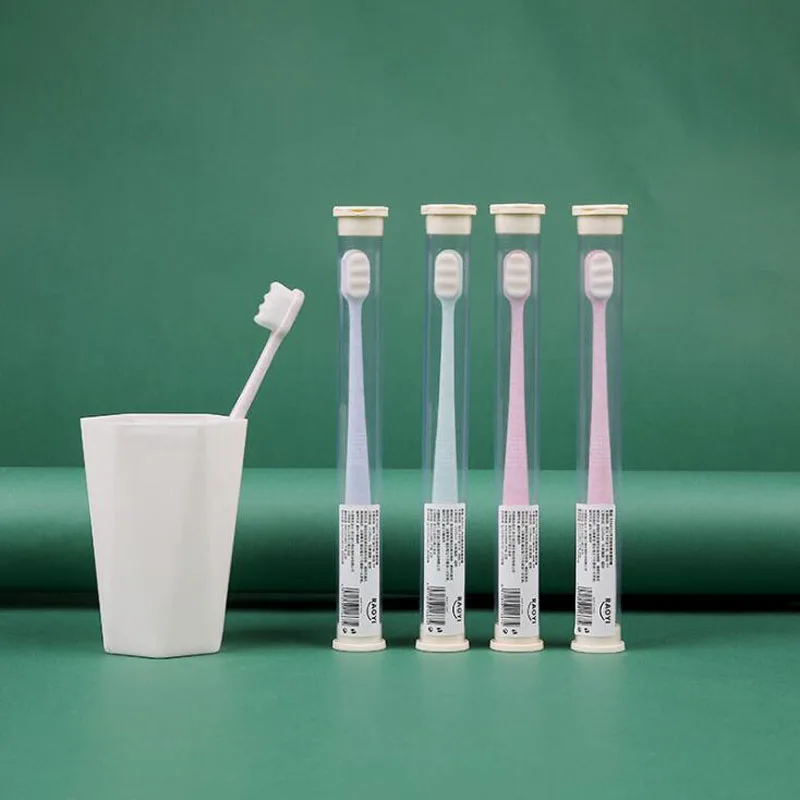 Новая зубная щетка Одиночная волна взрослая домашняя зубная щетка