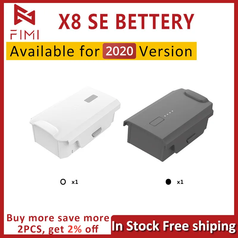 FIMI X8 SE 2020 Battery X8 SE Battery FIMI Accessories 4500mAh UP to 35mins Flight Original and Brand New Replacement Battery