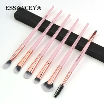 

ESSANCEYA 3/5/6Pcs Pro Makeup Brushes Set Eye Blender Brushes Shading Eyeshadow Eyebrow Fan Brush Cosmetic Make Up Brushes Tools