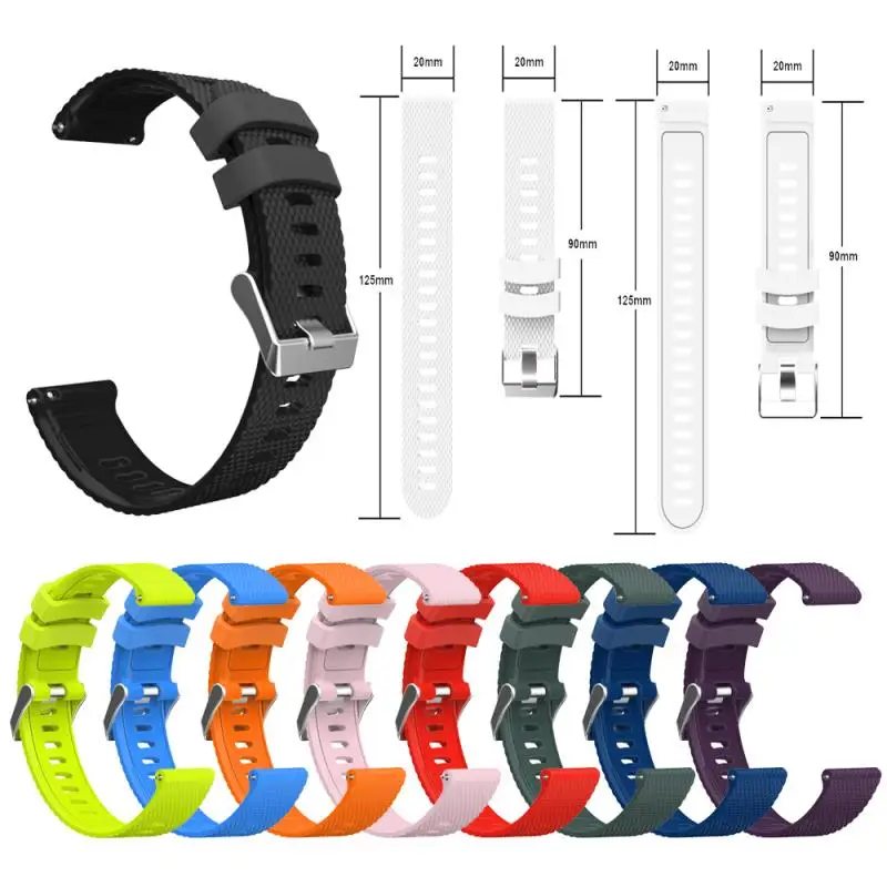 Correa de reloj para Garmin Vivoactive 3 /Forerunner 245, accesorios de repuesto de correa de reloj inteligente de diseño ergonómico