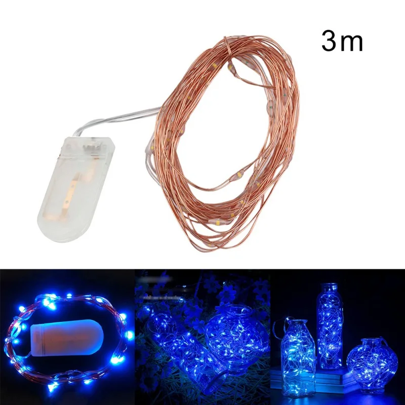 C4 30LEDS 1/2/3/4/5/6 M/10 20 Вт, 30 Вт/40/50/60 светодиодный S светильники в форме винных бутылок(с крышкой) Встроенный Батарея светодиодный в форме пробки Медный провод гирлянда - Цвет: C4 30LEDS