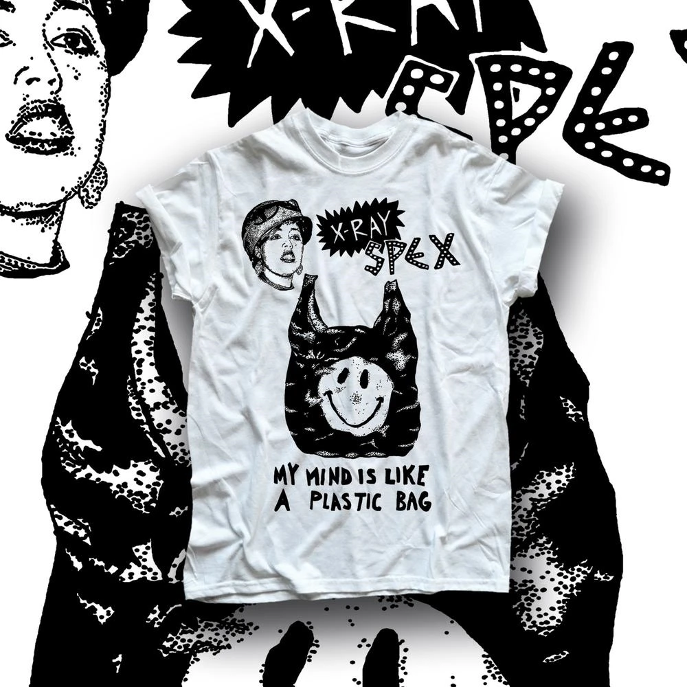 Футболка с пластиковым пакетом X Ray Spex | Мужская одежда