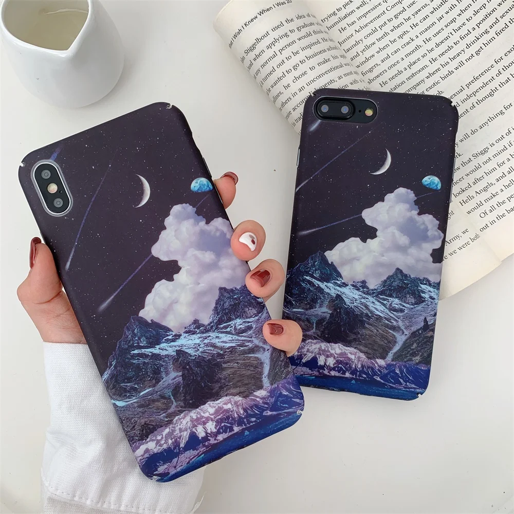 

Starry Sky Pattern Phone Case for Redmi Note 8 Coque Protective Hard Case for Mi 8 8se 9 9se 9T CC9 Redmi K20 Note 7 Back Cover