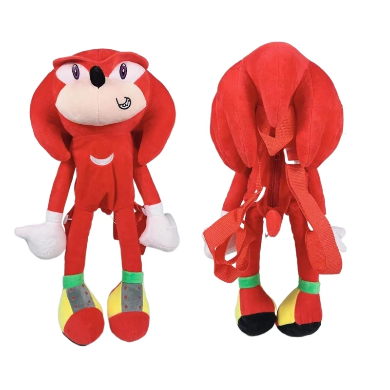 Amy Rose Knuckles Tails Mainan Boneka Lembut Tas Peluche Tas Punggung Mewah  untuk Hadiah Mainan Anak anak|Mewah Ransel| - AliExpress