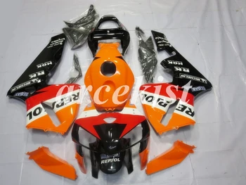 

New ABS Injection Mold motorcycle Fairings 100% Fit For Honda CBR600RR F5 05 06 2005 2006 fairings bodywork set Orange