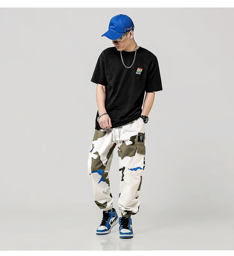 LAPPSTER-Youth уличная пот брюки 2019 мужские камуфляжные Харадзюку комбинезоны брюки мужские хип-хоп спортивные брюки плюс размер брюки