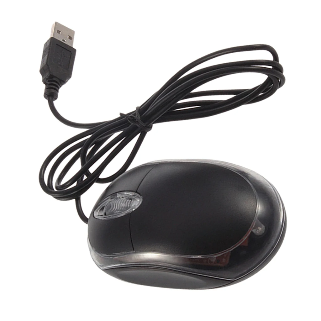 Портативная мини USB Проводная офисная домашняя Рабочая мышь Мыши для ПК