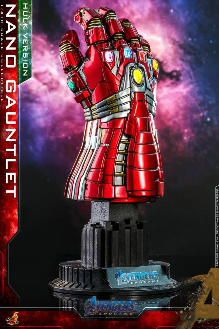 Горячие игрушки 1/4 масштаб Халк Человек ACS009 Nano Infinity Gauntlet фигурка модель Мстители эндшпиль для фанатов подарки