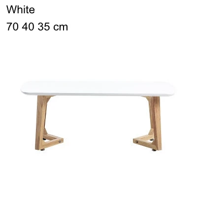 White 70 40 35 cm Журнальный столик Азия японский стиль мебель для балкона гостиная низкий пол прямоугольный твердый деревянный плавающий оконный стол - Цвет: White 70 40 35 cm