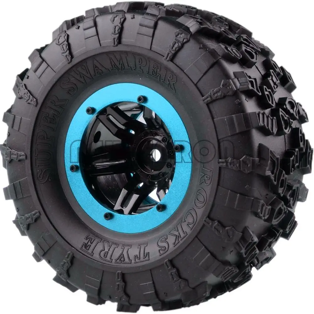ENRON 4P 2," колесные диски и супер Swamper Rocks шины 1:10 для RC 1/10 Рок Гусеничный SCX10 D90 CC01