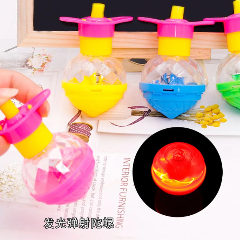 Гироскоп Peg-Top спиннинг Brinquedo Забавная детская игрушка Классический НЛО гироскоп Лазерная цветная вспышка светодиодный светильник подарок на год