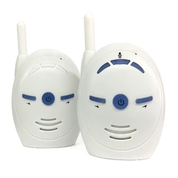 V20 portátil baby sitter 2.4ghz monitor de áudio digital transmissão de voz conversa dupla walkie talkie