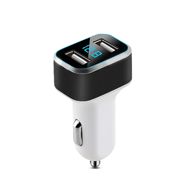C-black CBAOOO Универсальное USB Автомобильное зарядное устройство для мобильного телефона планшет gps быстрое зарядное устройство автомобильное зарядное устройство двойной USB Автомобильное зарядное устройство адаптер в автомобиле - Тип штекера: C-black