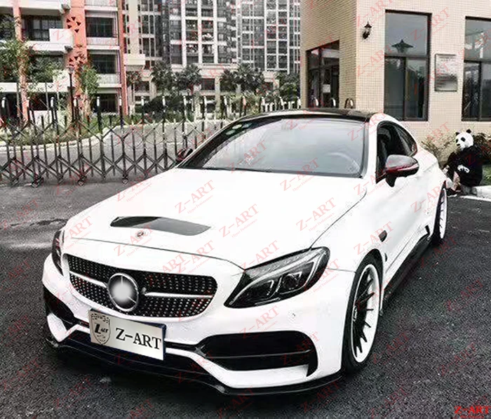Z-ART широкий обвес для C class coupe- тюнинг обвес для W205 C Класс 2 двери ремонт обвес W205 комплект дооснащения обвеса