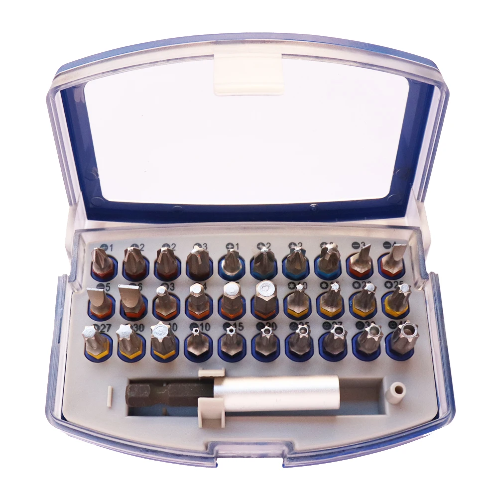 

31 шт. Набор отверток и трещотки с магнитным держателем