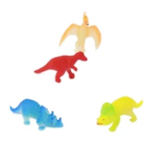 12 шт. Детские игрушки Обучающие светящиеся динозавры набор для мальчиков девочек реалистичные игрушки динозавры вечерние сувениры