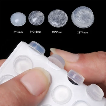 

Durable Collision Cushion Prevent Noisy Bumper Silicone Pads Self-adhesive Damper Furniture Door Stopper Damper Transparent Home