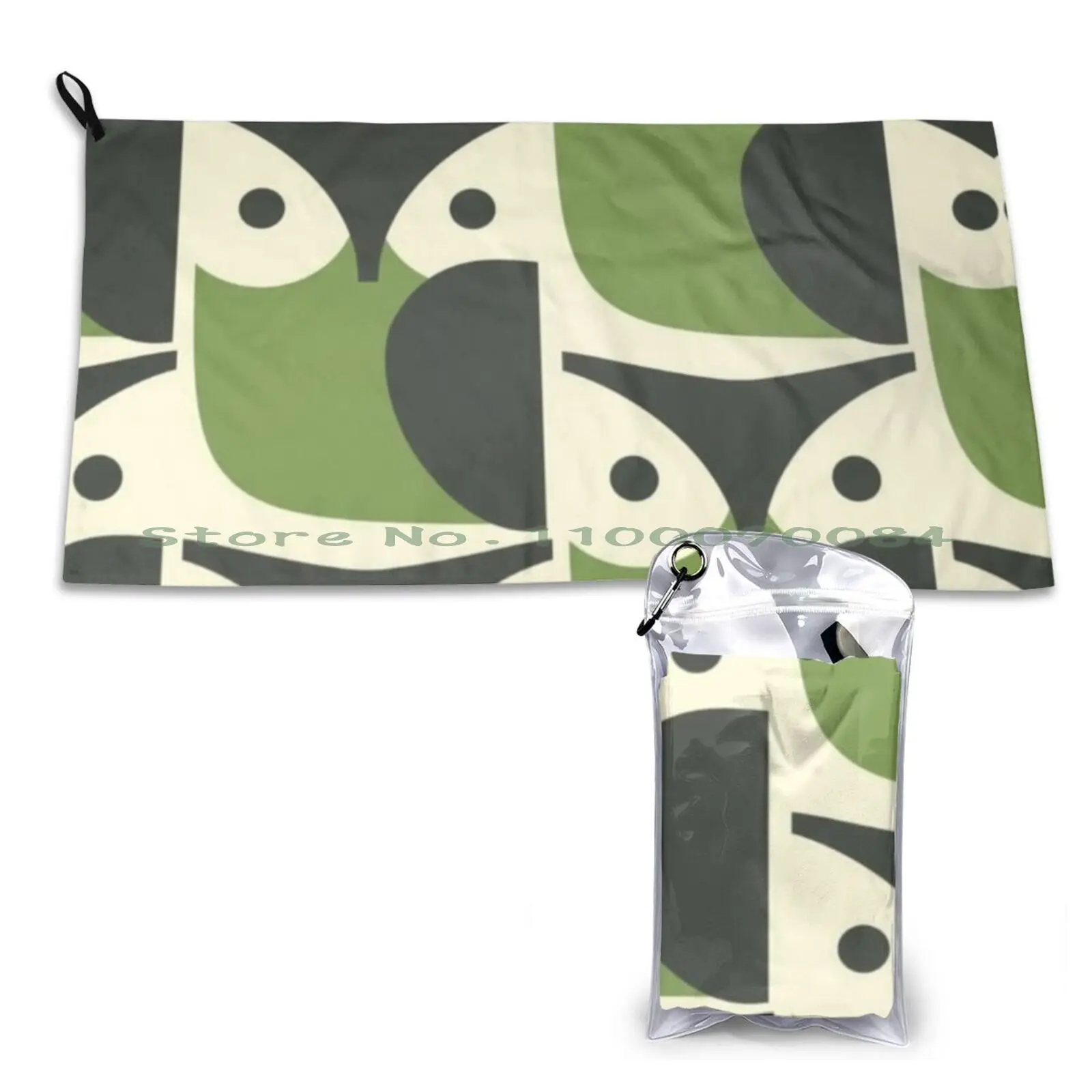 Orla Kiely Green Bird Asciugamano Ad Asciugatura Rapida Palestra Sport Bagno Portatile Mlp Fim My Little Finale Twilight Sparkle Princess Twilight