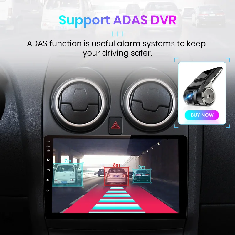 Автомагнитола Junsun 2 din + 32 ГБ Android 10 для Nissan Qashqai J10 2006 2009 2011 2013 Bluetooth GPS