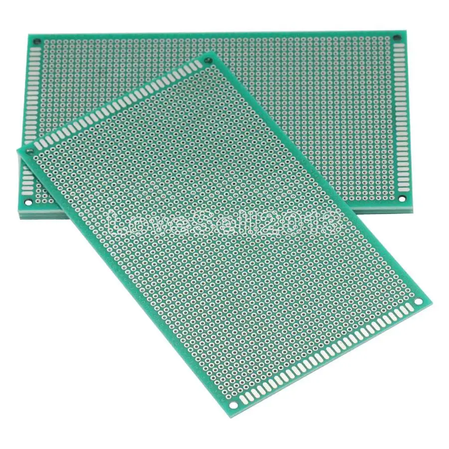 9x15 см Двусторонняя доска DIY Прототип бумага печатная панель PCB 1,6 мм Дешевле 9x15 см