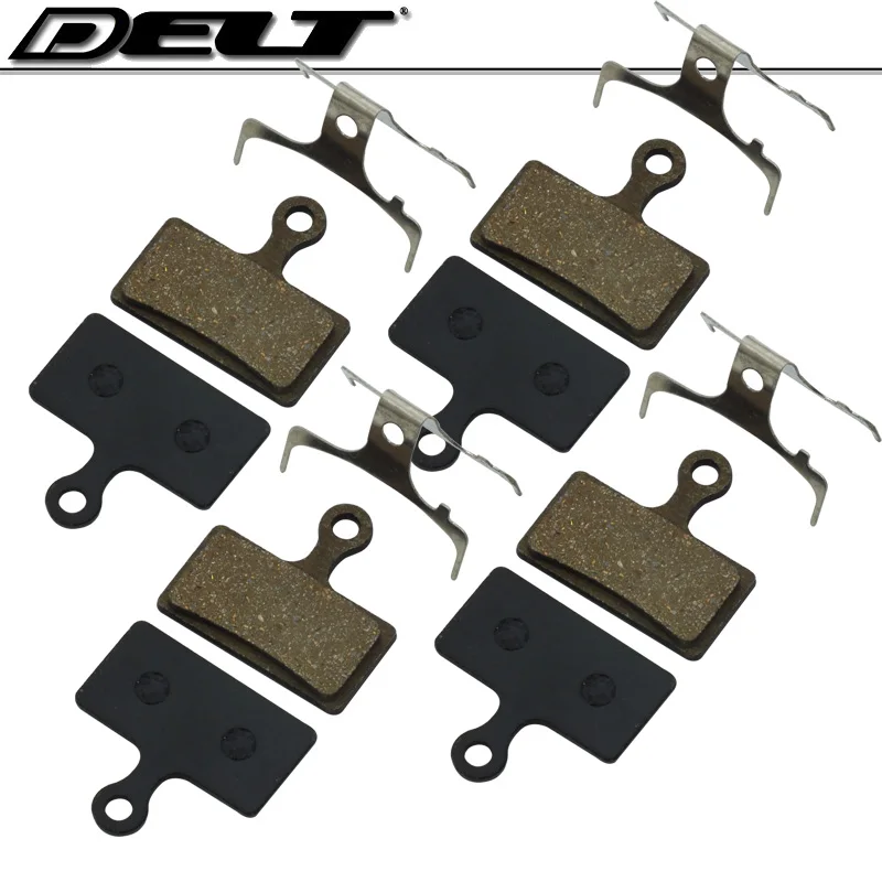 4 pair MTB bicycle disc brake pad FOR SHIMANO XT/R M985 M988 Deore XT M785 SLX M666 M675 M615 S700 R515 Semi - Metallic | Спорт и