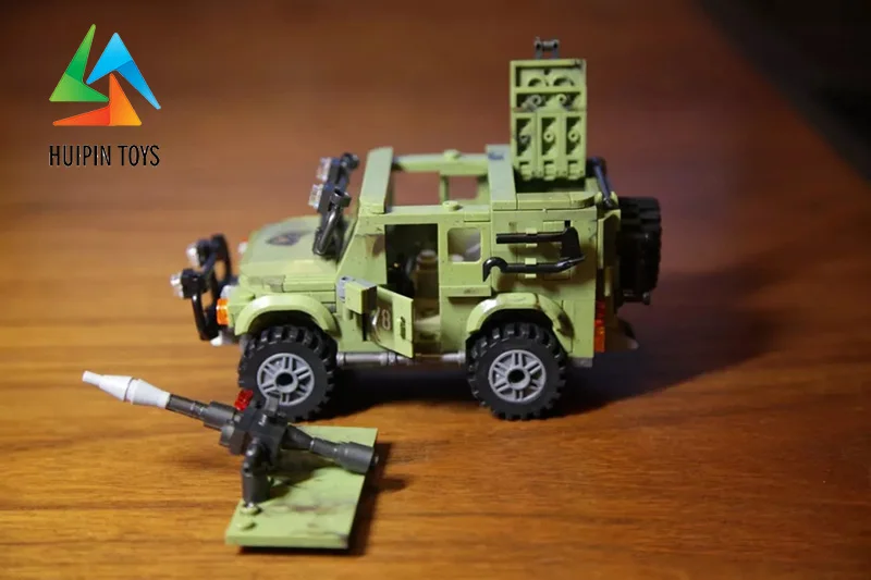 497 шт. XINGBAO строительные блоки легое техника XB-06012 Военный серии Ryan Jeep автомобиль модель детских игрушек Кирпичи подарок 4PX - Цвет: 06012 No Box