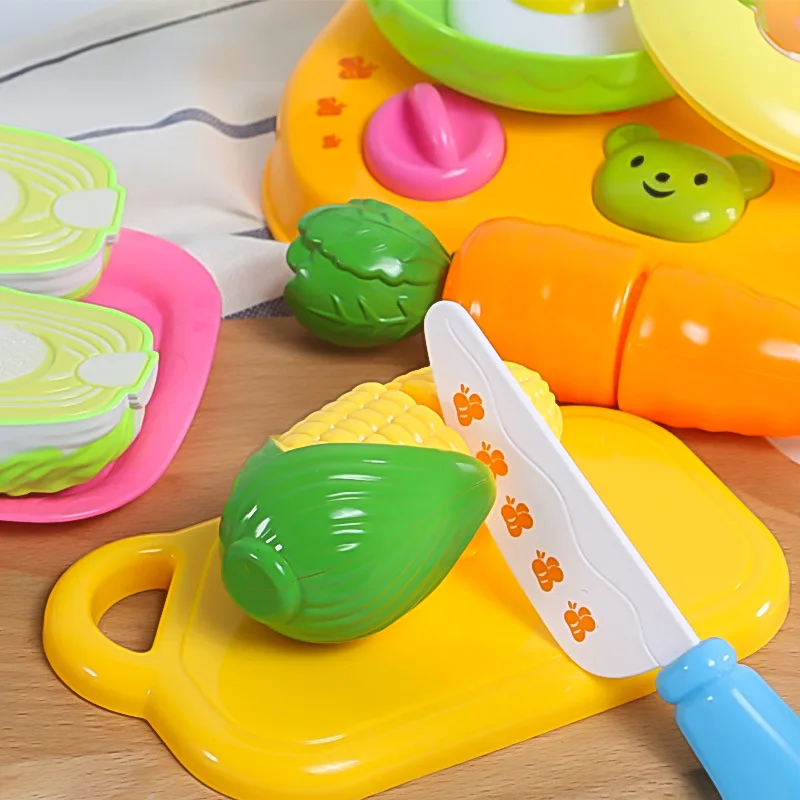 Игровой домик, игрушки для детей, фрукты и овощи, корзина для фруктов, детский сад, детская головоломка, интерактивная игра для родителей и детей