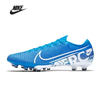 

Nike Vapor 13 Elite AG-PRO Men Football Boots Original AT7895-414 Ankle Soccer Shoe Women Man Football Shoes Training
