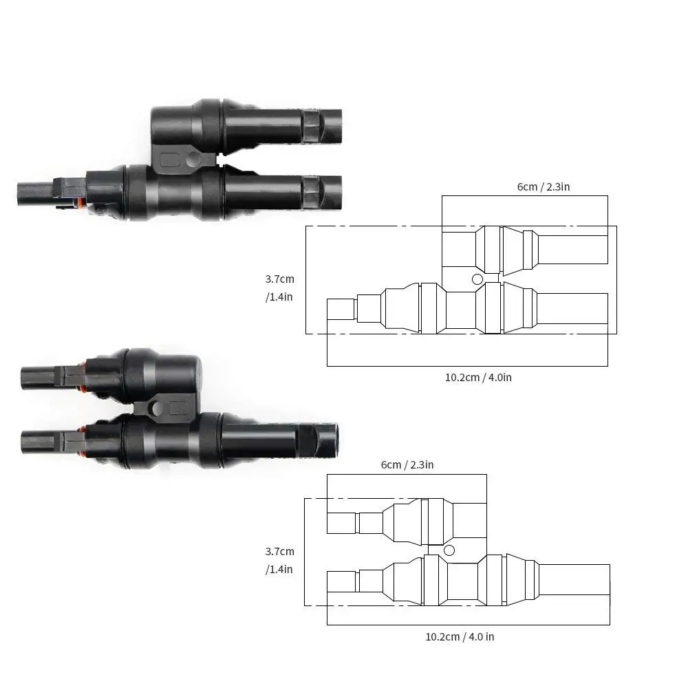 solar branch connectors