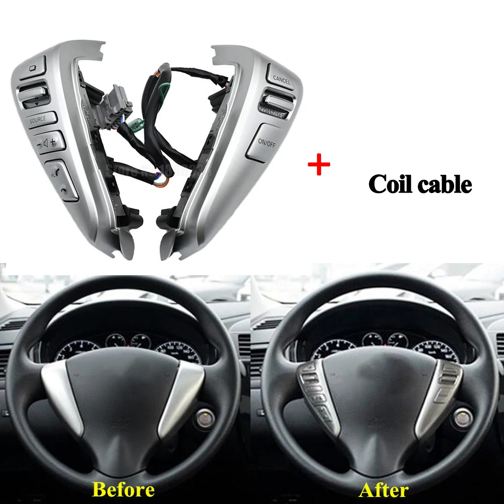 Bluetooth-переключатель на рулевое колесо для Nissan Sylphy 2012-2014 LIVINA 2013-2015 | Автомобили и