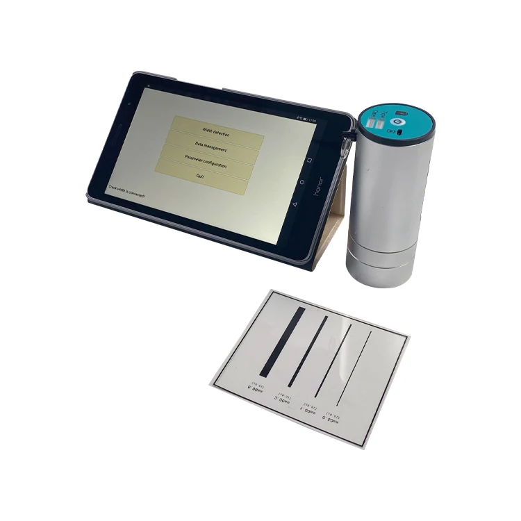 

Портативный цифровой дисплей для измерения ширины бетона и трещин