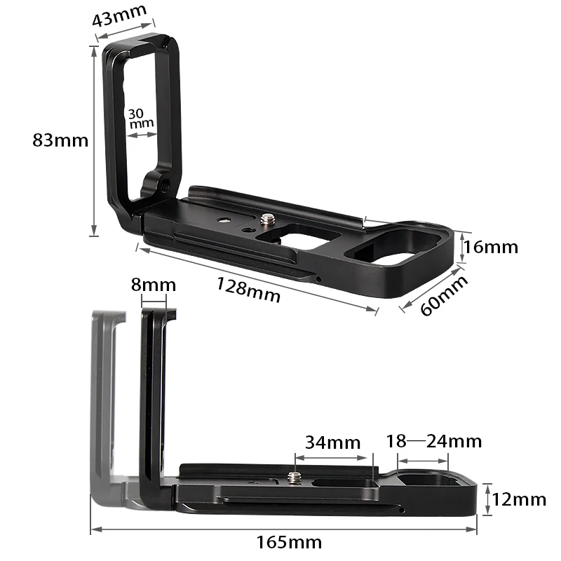 BEXIN быстросъемная l-пластина для камеры, специальная Вертикальная пластина для крепления штатива для sony A7M3 A7III A7RIII arca swiss clamp