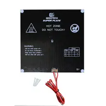 Запчасти для 3D принтера Geeetech 230*230 мм * 4 стеклянная черная